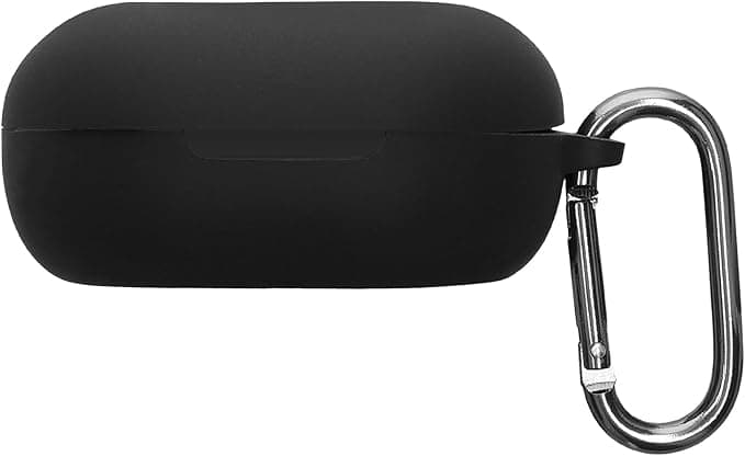 SteelSeries kwmobile Earphone Case Compatible with SteelSeries Arctis Gamebuds - Protective Silicone Case - Black