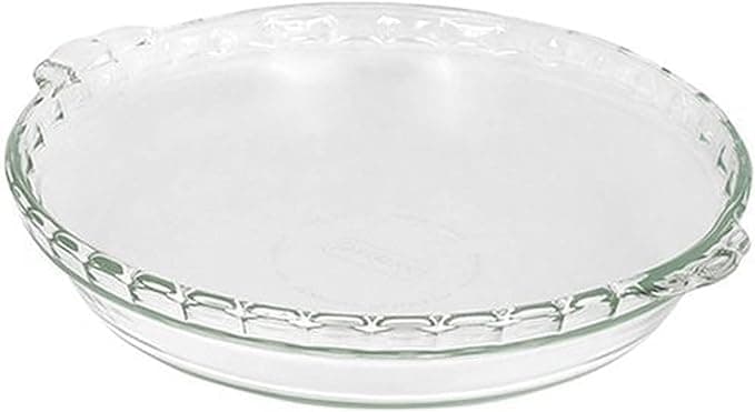 Pyrex Pyrex Bakeware 9-1/2-Inch Scalloped Pie Plate, Clear by Pyrex