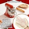 GVODE Dough Hook for Kitchenaid Beater, Dough Hook K45DH for Stand Mixer 4.3 & 4.7/4.8L Tilt Head, Dough Hook Stainless Steel Dishwasher Safe - Image 3
