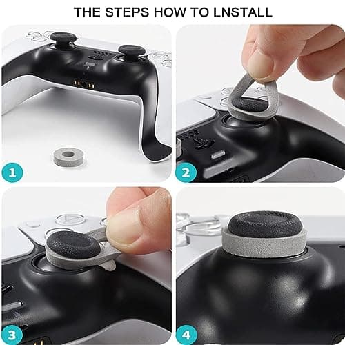 18 x Precision Rings Compatible with PS5, PS4, Xbox Series X/S, Xbox One, Switch, Switch OLED Switch, Switch Pro Controller, Steam Deck, Precision Ring with 4 Resistance Levels - Image 3