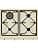 SMEG; Gas Hob (SRV864POGH) - Image 2