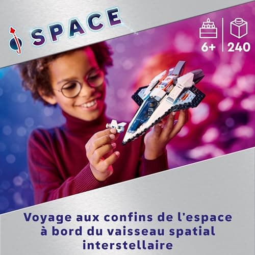 LEGO City Le Vaisseau Interstellaire, Jouet de Construction de l'espace, Cadeau pour Garçons et Filles Dès 6 Ans, Jeu Créatif avec Véhicule et Minifigurines d'Astronaute 60430 - Image 4
