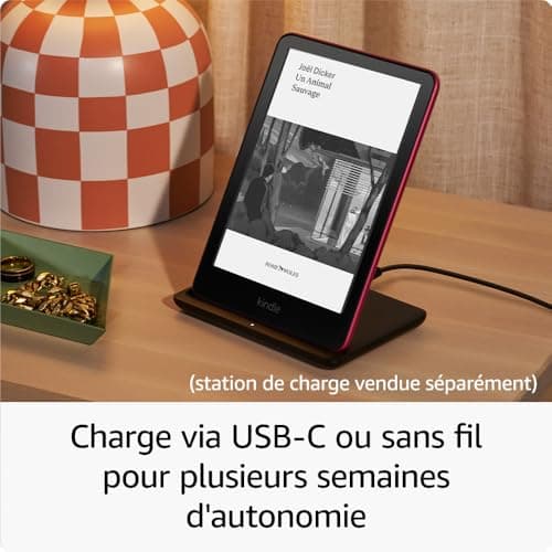 All-new Amazon Kindle Paperwhite Signature Edition (32 GB) – Our fastest Kindle with an auto-adjusting front light, wireless charging and weeks of battery life – Black metallic - Image 6