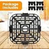Air Fryer Pan for Instant Pot Vortex Plus 6 in 1 Air Fryer Oven 4 Liter 18.5 x 18.3 cm Air Fryer Replacement Parts Food Grade Air Fryer - Image 5