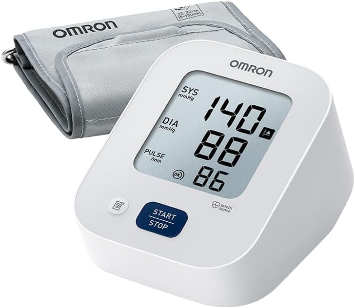 OMRON OMRON X2 Essential - Automatic Arm Blood Pressure Device - Clinically Validated Cuff Blood Pressure Monitor - Arm Blood Pressure Monitor with Irregular Heart Pulse Detection
