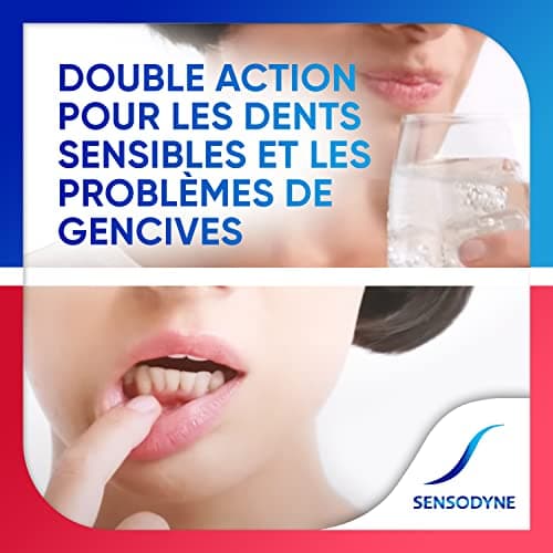 Sensodyne Toothpaste Sensitivity and Gums, Fresh Mint, Sensitive and Gum Tooth Treatment, Pack of 2 x 75 ml - Image 8