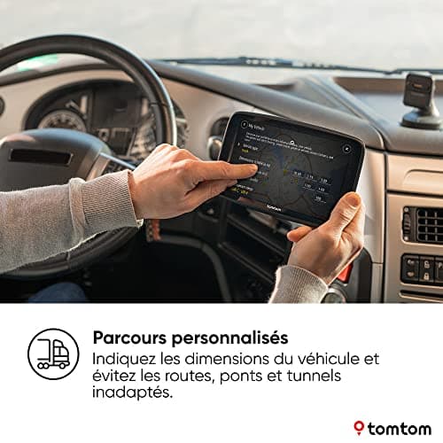 TomTom GO Expert 7 Plus GPS for Heavy Weight (7 Inch Display, Route Planning and Points of Interest for Large Vehicles, TomTom Traffic, World Maps, USB-C) – New Software - Image 3