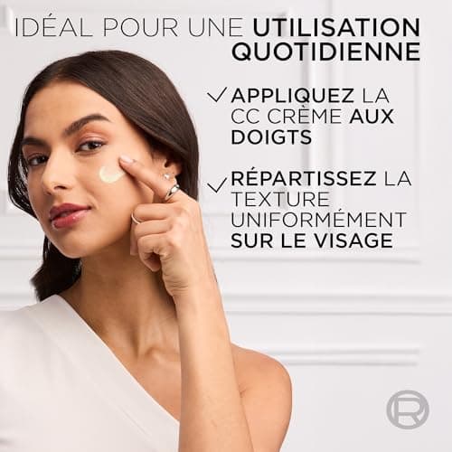 L'Oréal Paris - CC Crème 5-in-1 - Universal Anti-Redness Cream - Enriched with Vitamins B5 and E - Hydration 24H - Sensitive Skin & Oily Skin - Magic CC Cream - Universal Shade - 30 ml - Image 7