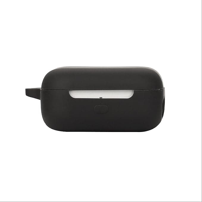 GIOPUEY Étuis Compatible avec Amazon Echo Buds (3. Gen), Coque Silicone, Poids léger, Antichoc, Portable - Noir - Image 1