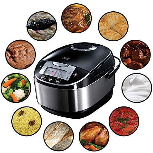 Russell Hobbs CookAtHome (900W, 11 Programs, Rice Cooker, Steamer, Delayed Start, LED Screen) 21850-56 Pressure Cooker [Multi-Function] - Image 4