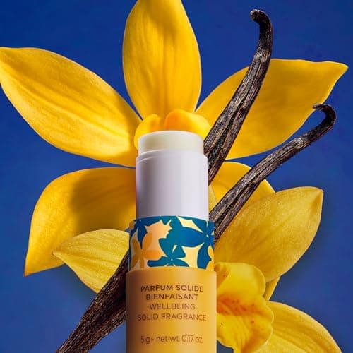 Roger&Gallet - Parfum Solide Vanille Soleil Stick - Floral Ambré Gourmand - Relaxant, Addictif - Format Mini pour Toute la Journée - Vanille, Jasmin, Ylang-Ylang, Fève Tonka - Parfum Sans Alcool - Image 3