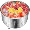 Steamer with Silicone Handle Fit Instant Pot Pressure Cooker for Vegetables - Image 4