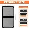 Air Fryer Ninja 10.4L AF500EU Anti Splash Grid Reusable Accessories Air Fryer Mold Air Fryer Mold for Ninja 10.4L, Silicone Air Fryer Dish for Ninja Foodi 10.4L (sty-1) - Image 3