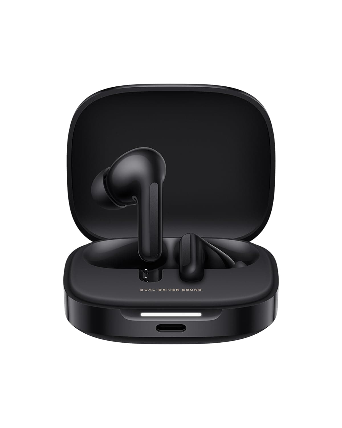 XIAOMI Redmi Buds 6 Black - 42H Battery Life, Hi-Fi Sound with Dual Drivers, 49dB ANC, 4 EQ Modes, AI Noise Reduction, Fast Charging, Bluetooth 5.4, Support Google Fast Pair - Image 1