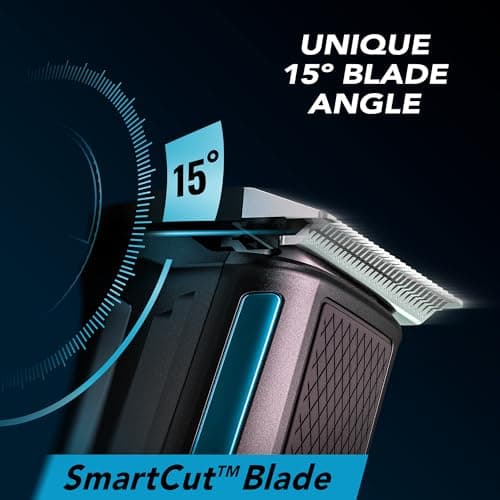 WAHL Self Clip 360 Hair Clippers Kit - Automatic Hair Clipper, Cordless Black 10 Combs, USB Charging, Long Life Battery, Self-Grooming, Rinsable Blades, Lightweight - Image 6