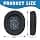 Adhiper Arctis 7 Pcs Foam Ear Pads Ear Pads for SteelSeries Arctis Pro/Arctis 9X/Arctis 7/Arctis 5/Arctis 3/Arctis 1 Gaming Headset Breathable Mesh (Blue) - Image 3