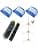 Asp-Robot® Replacement Kit for Roomba 600/610/620/621/630/650/651/655/660/661/PET Robot Vacuum Cleaner with 3 AeroVac Filters, 3 Blades Brushes, 1 Center Brush, 1 Center Roller and Accessories - Image 2