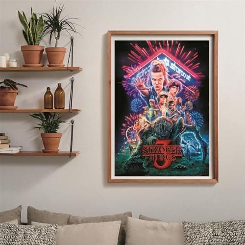 Clementoni - Puzzle for Adults 1000 Pieces, Stranger Things - Compact Box, Made in Italy, 39979 - Image 7