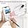 MEKO 3 in 1 Tablet Stylus Pen for iPad Samsung Tablet Smartphone, Highly Sensitive and High Precision Touch Stylus Pen with 10 Replacement Tips (Black + Rose Gold) - Image 5