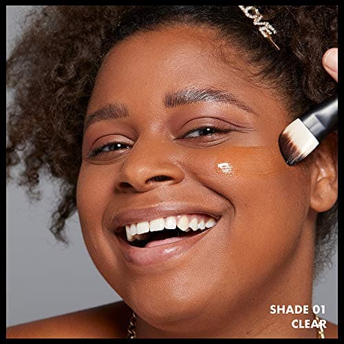 NYX Professional Makeup Studio Perfect Foundation, Uniformed Complexion, Targeted Action Pores and Fine Lines, Tint: Clear - Image 7