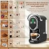 Magician1 Coffee Machine Capsules for Nespresso, Dolce Gusto, Lavazza A Modo Mio, ESE 44 mm Pods and Ground Coffee, Adjustable Temperature and Cup Size, 20 Bar, Hot or Cold Coffee Maker - Image 5