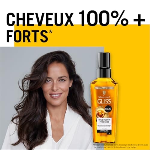 GLISS - Schwarzkopf - Precious Care Oil - Ultra-targeted Repair - Provides Strength & Nutrition - Haptiq System - Dry & Very Damaged Hair - 100% Stronger Hair - Intense Care - 75 ml - Image 5