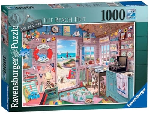 Ravensburger - 1000 piece jigsaw puzzle - Beach Shed - Adults and Children from 14 years old - High quality puzzle - Hut - 12000032 - Image 3