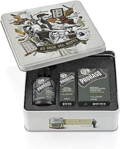 Proraso | Cypress & Vetyver Beard Care Set – Set for Men with Beard Shampoo, Beard Oil and Beard Balm – Made in Italy - Image 2