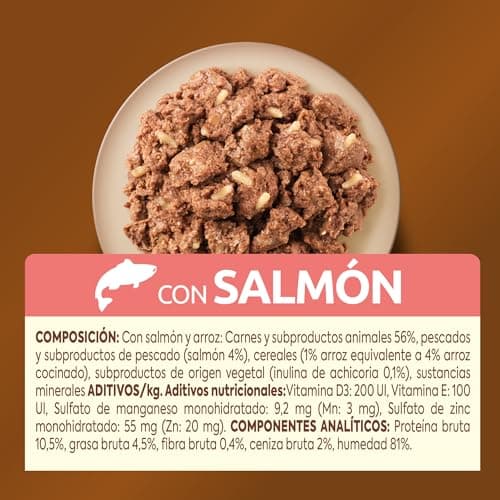 Ultima Fit & Delicious pour Chiens Mini pâté en Pot Saveur Saumon - Boîte 22 x 150 g - Image 8