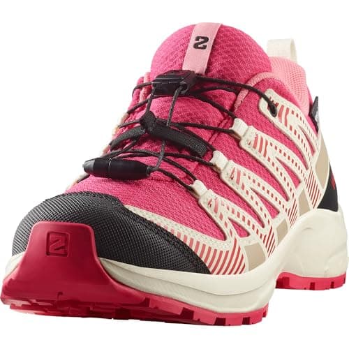 Salomon XA Pro V8 Climasalomon Unisex Waterproof Shoes Hiking Walking Shoes for Children Precise Fit Off-Road Grip Sporty Look - Image 5