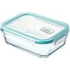 MerryNine Set of 2 Lunch Boxes, 1050ml Glass Containers with Lids, Kitchen Storage and Organization, Pyrex Dish with Lid, Meal Prep Containers, Lunch Boxes - Image 8