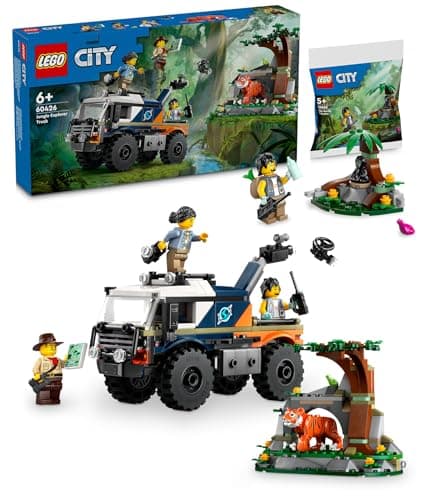 Lego City Jungle Explorer Truck (60426) and Jungle Explorer with Gorilla (30665) - Image 2
