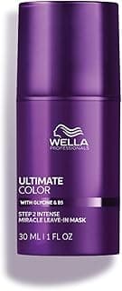 Wella Professionals Ultimate Color Masque Étape 2 intense – Masque cheveux hydratant professionnel sans rinçage pour cheveux colorés, brillance et éclat de la couleur – Anti-casse – 30 ml