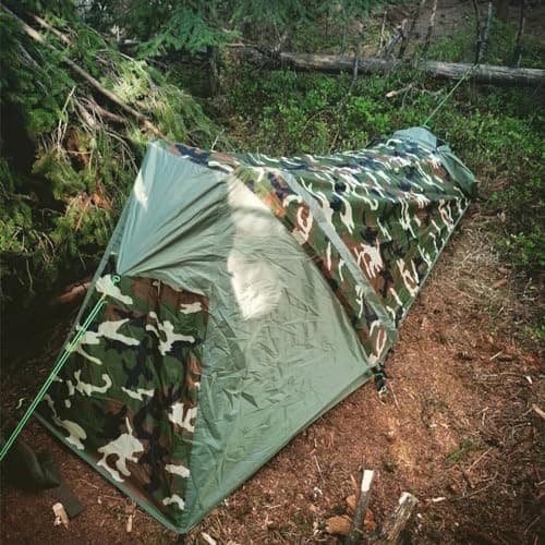 GEERTOP Tente de Randonnée Ultra Légère 1 Personne 3-4 Saison pour Camping Trekking d’Extérieur - Image 5