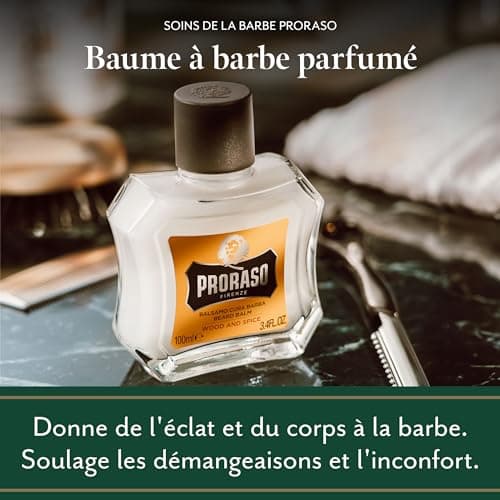 Proraso | Wood & Spice Beard Balm (100ml Bottle) - Softening and protective beard balm against itching and discomfort - Made in Italy - Image 6
