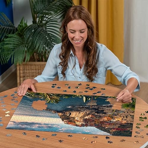 Ravensburger - Adult Jigsaw Puzzle - 1000 Piece Puzzle - Cinque Terre - Adults and Children from 14 Years - Premium Puzzle - 80504 - Escape - Image 6