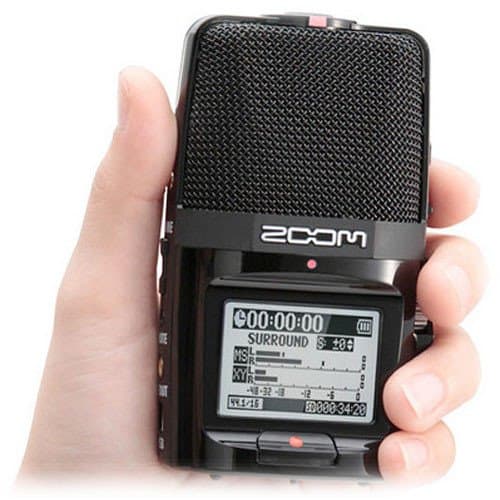 Zoom - H2n - XY and Mid-Side Portable 4-Track Recorder - Image 4