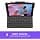 Logitech Slim Folio, Keyboard Case for iPad (7th, 8th and 9th Generation) with Integrated Wireless Keyboard, French AZERTY Keyboard – Graphite - Image 4