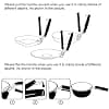 Bowl Clip, Anti-scald Grippers for Lifting Hot Dishes Instant Pot Microwave Pot Pot (Green) - Image 7