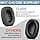 SOPROM Replacement Earpads for Apple Airpods Max with Durable Mesh Fabric, Soft Foam and Magnet - Black - Image 6