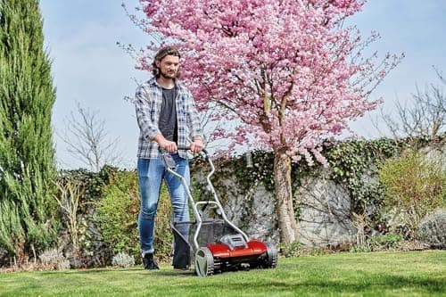 Einhell GE-HM 18/38 Li Cordless Hand Mower - Solo Power X-Change (Cutting Axis on Ball Bearing with 5 Steel Blades Sharp with High Precision, Sold Without Battery or Charger) - Image 5