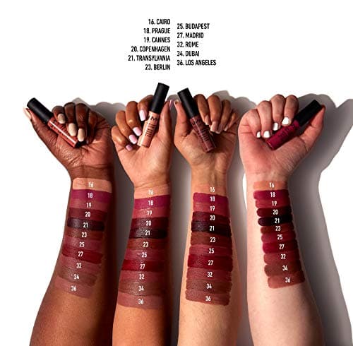 NYX Professional Makeup Soft Matte Lip Cream, Creamy Matte Finish, Ultra-Pigmented Colour, Long-Lasting Wear, Shade: Copenhagen (20) - Image 7