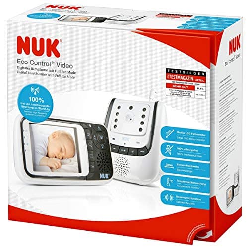NUK Baby monitor with camera | Eco Control+ Video | Intercom function | Temperature sensor | No high-frequency radiation in Eco mode - Image 3