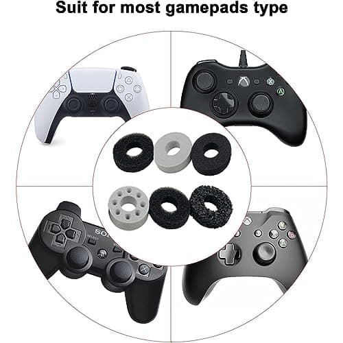 18 x Precision Rings Compatible with PS5, PS4, Xbox Series X/S, Xbox One, Switch, Switch OLED Switch, Switch Pro Controller, Steam Deck, Precision Ring with 4 Resistance Levels - Image 7