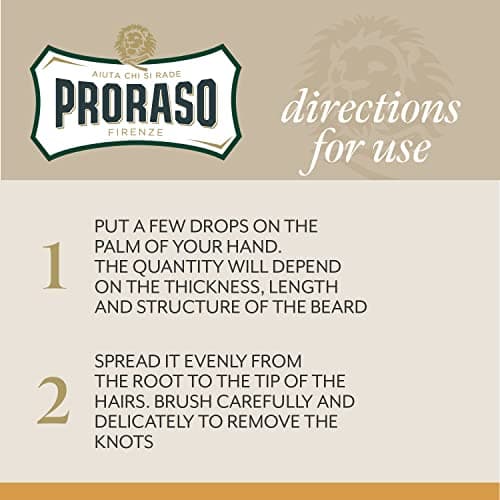 Proraso Huile Barbe, Soin Visage Homme Parfum Bois & Épice, Huile pour Barbe Adoucissante & Protectrice Enrichie en Huiles de Macadamia & Avocat, 30 ml & Huile Barbe Azur Lime, 30 ml - Image 4