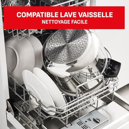 SEB Pressure cooker 9L, 7 to 10 people, induction, healthier faster cooking, French manufacture, 10-year warranty, Eco-designed, safety system, recipe book, Authentique Eco-Design P0534900 - Image 8