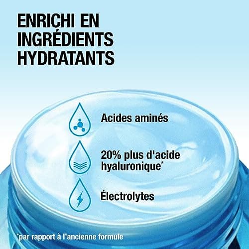 Neutrogena | Hydro Boost Night Cream (50 ml jar) - FNH Complex Moisturizing Face Cream - Hyaluronic Acid Face Treatment for Plumped and Revitalized Skin Overnight - Image 7