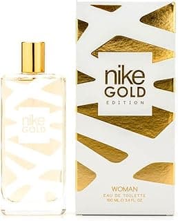 Nike NIKE - Gold Edition, Eau de Cologne pour homme, 100 ml, Parfum en spray, Eau de toilette naturelle et masculine, Arôme d'agrumes épicé, Parfum frais, élégant et longue durée
