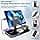 Aukvite Apple Charging Dock, 4 in 1 Wireless iPhone Charger Charging Station for iPhone 14 Pro Max/13/12, Watch Charger for Apple Watch 8/7/6/SE, Air Pod Pro 3/2, i Pad Charger - Image 4