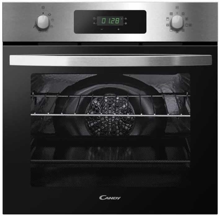 CANDY FICD X676 Pyrolysis Oven - Stainless Steel and Black - Class A